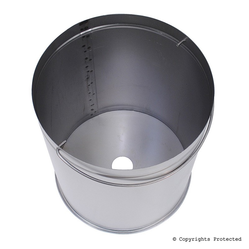 Black Sawdust Burner